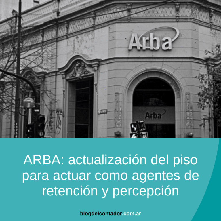 Arba Rigen Desde Hoy Los Nuevos Montos Para Actuar Como Agentes De