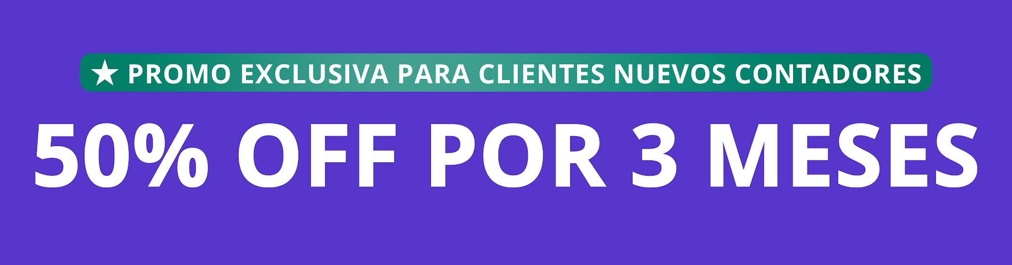Aconpy: promoci&oacute;n del 50% por tres meses
