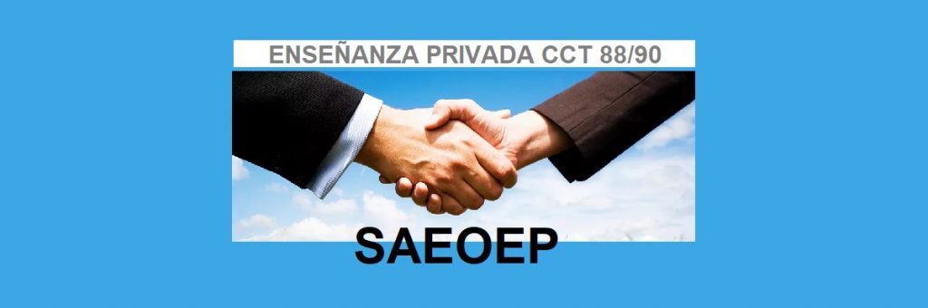 🆕 Enseñanza Privada. Empleados y Obreros. Colegios. CCT 88/90  ✔ Acuerdo del 23/10/2018. Escala Salarial Desde 10/2018 y 11/2018 📝