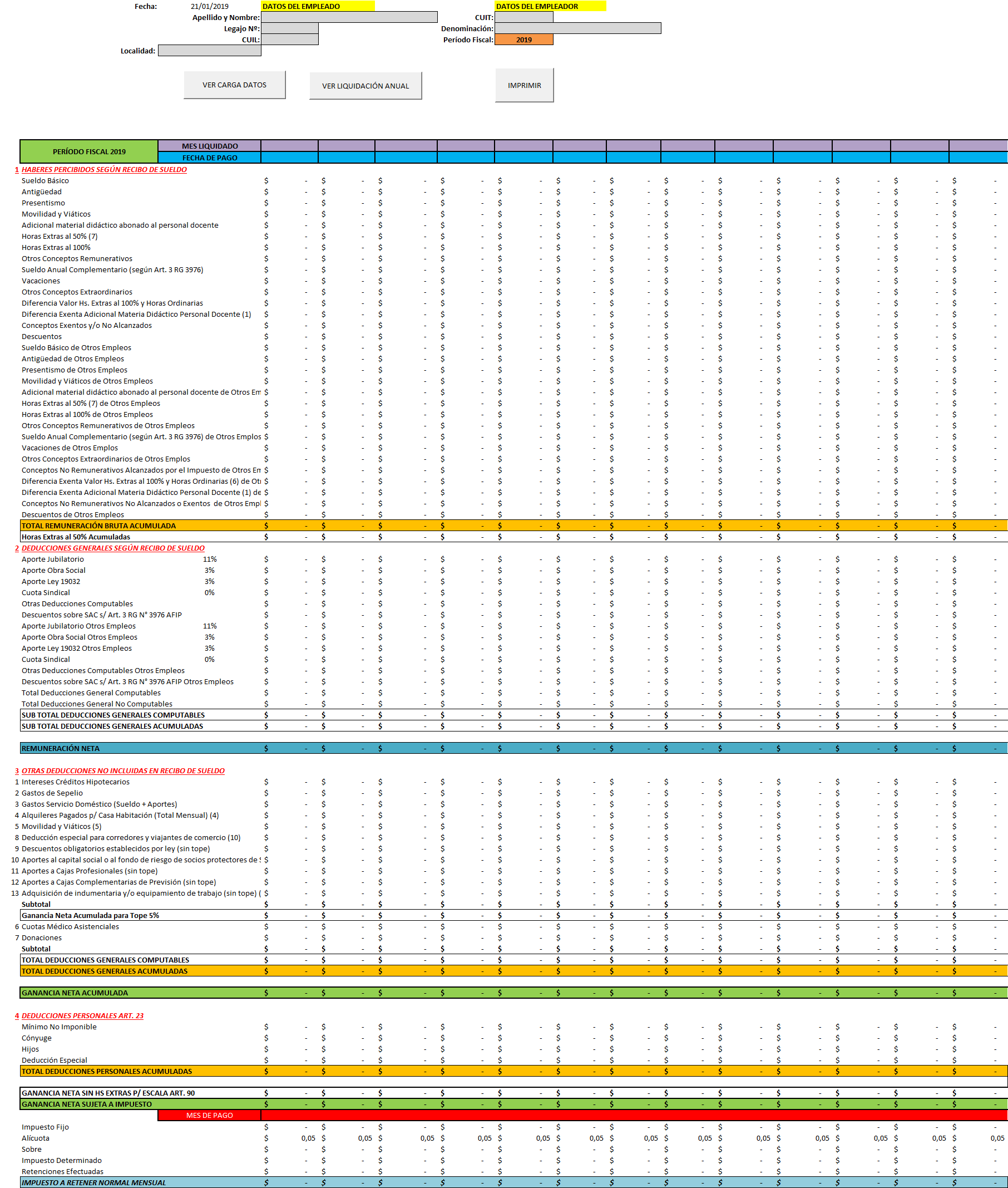 Calcular Retenciones De Ganancias Rg En Excel Para Descargar The Best Porn Website 8376