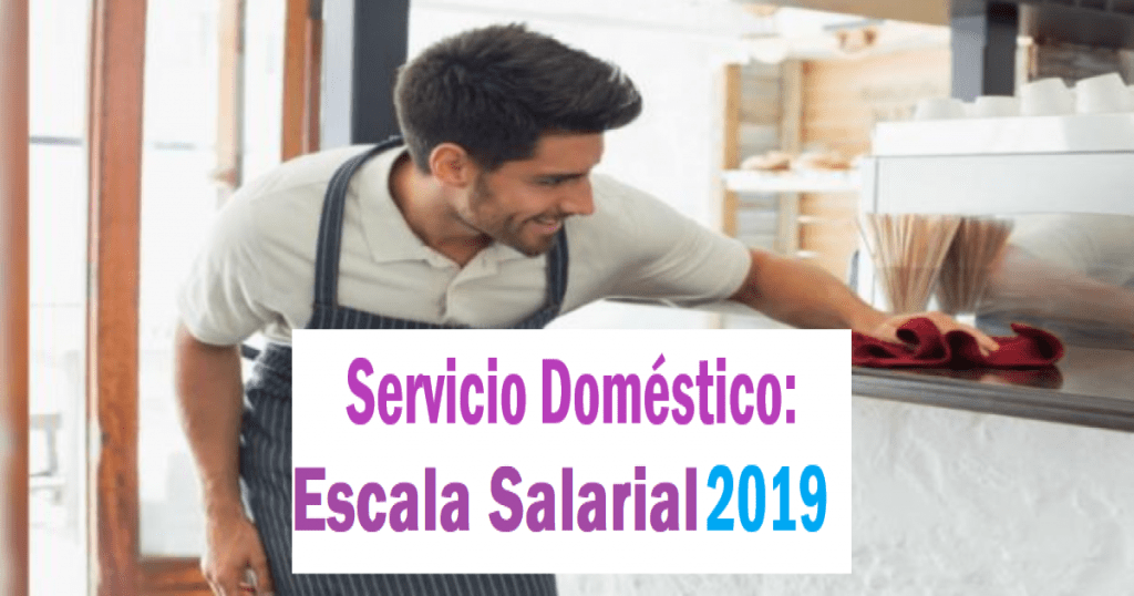 escala salarial personal domestico