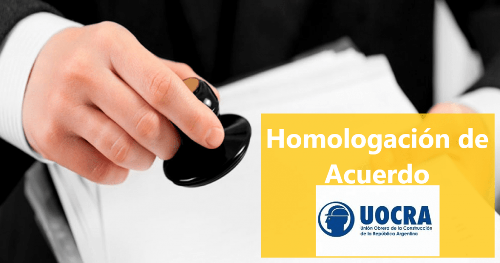 homologacion acuerdo uocra paritaria