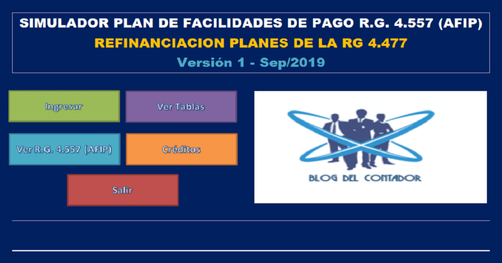 simulador para refinanciar planes vigentes a 120 cuotas