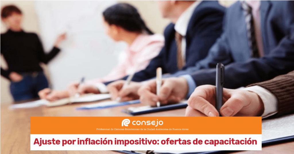 capacitaciones ajuste por inflacion impositivo