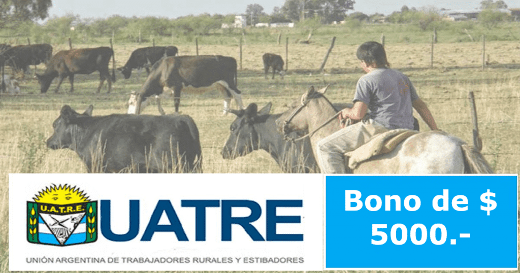 bono de $5000 para trabajadores rurales