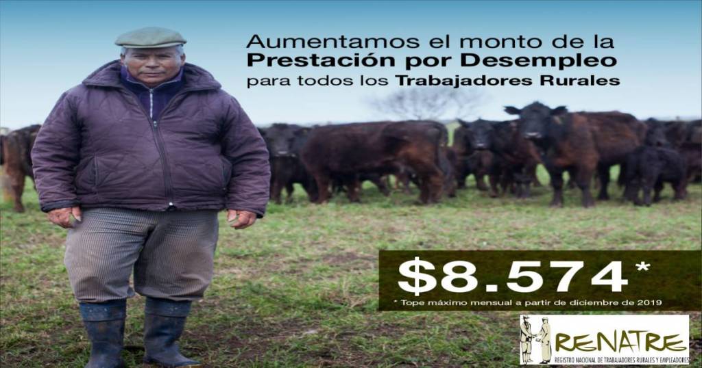 RENATRE aumenta la prestación por desempleo