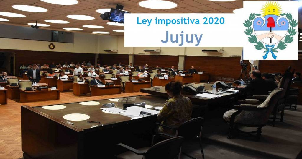 ley impositiva 2020 jujuy