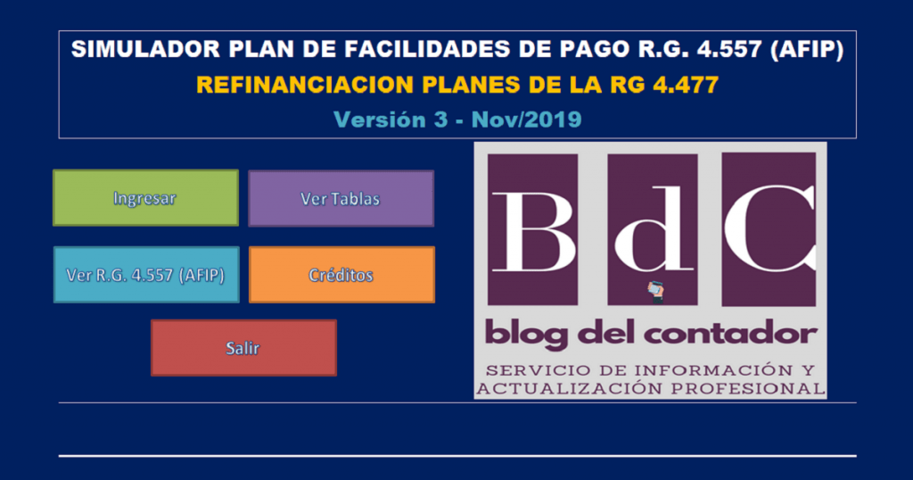 simulador para refinanciar planes vigentes a 120 cuotas