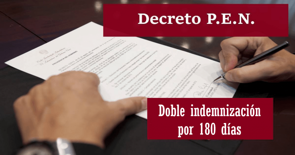 decreto 34 19 doble indemnizacion