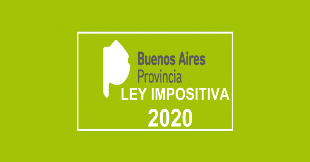 ley 15170 ley impositiva 2020 buenos aires