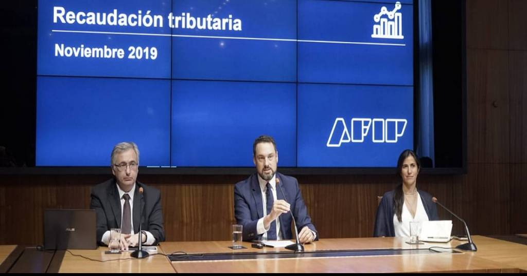 recaudacion noviembre afip