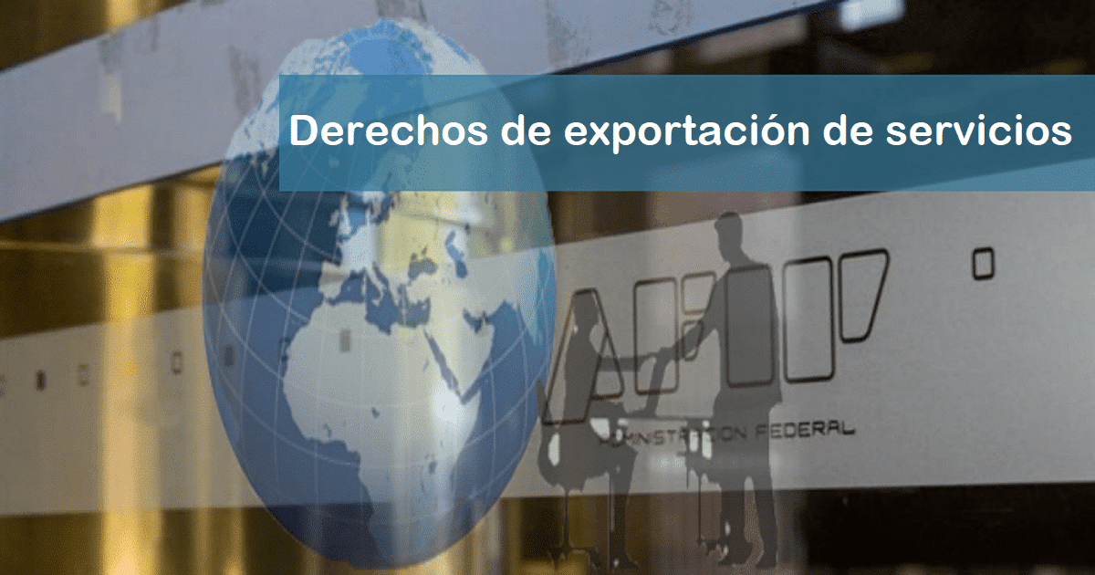 decreto 549/20, derechos de exportación de servicios