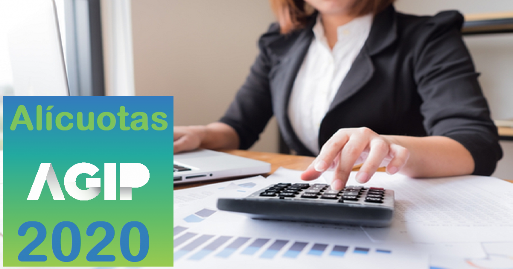 alicuotas ingresos brutos agip 2020