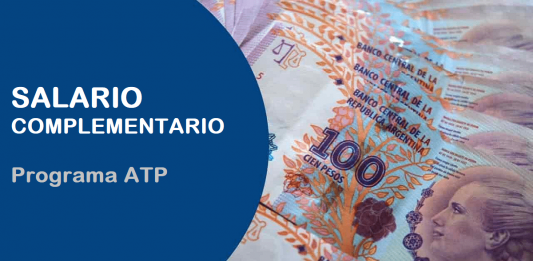 salario complementario atpSalario complementario de mayo ¿a quienes se pagará y como se calculará el importe?Programa ATP: amplían actividades beneficiadas y suman requisitos para acceder al salario complementarioPrograma ATP: AFIP habilitó trámite digital para renunciar al Salario Complementario¿Como calcular y exponer el salario complementario de Mayo en el recibo de sueldo? ATP junio ¿como cargar los domicilios de explotación y de desempeño de cada trabajador en AFIP?ATP 4: el Gobierno adelantó como se calculará y que requisitos tendrá la nueva ayuda