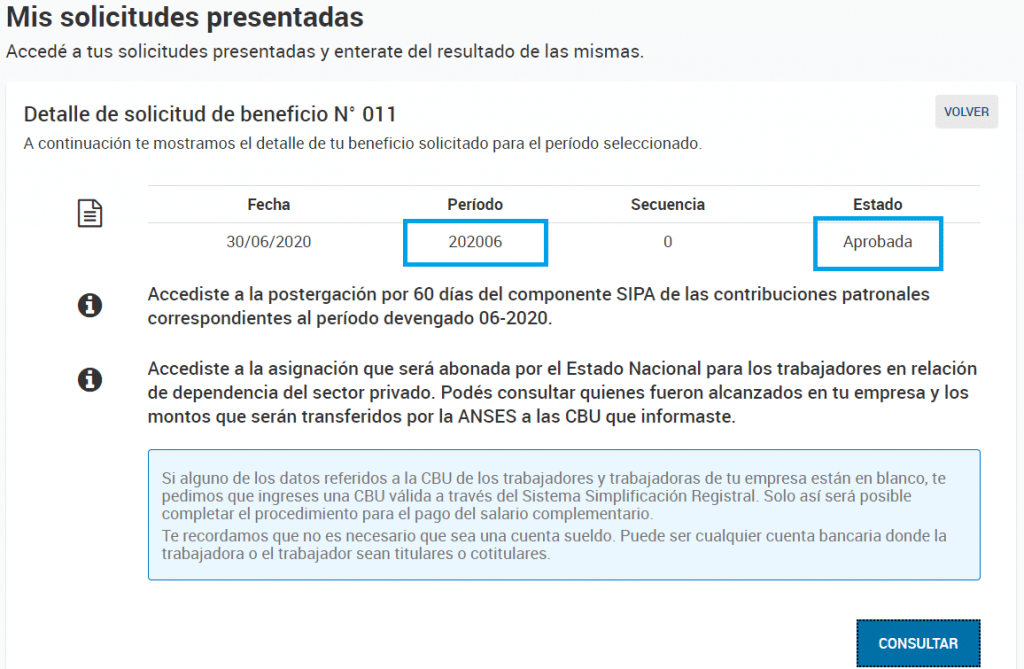 atp aprobado junio