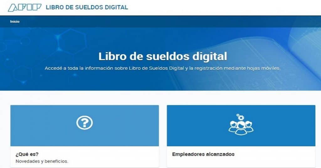 libro de sueldos digital