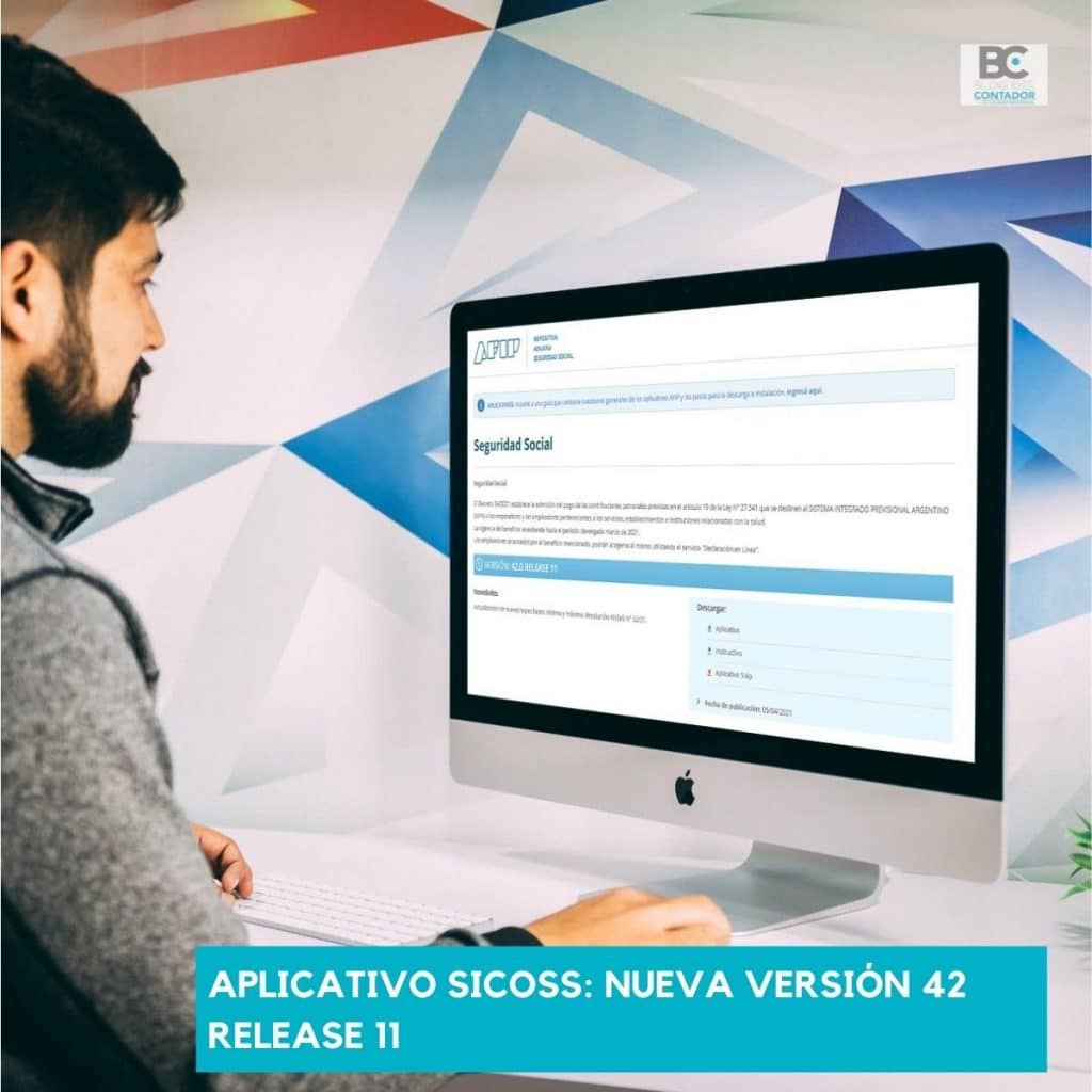 Aplicativo SICOSS_ nueva versión 42 release 11