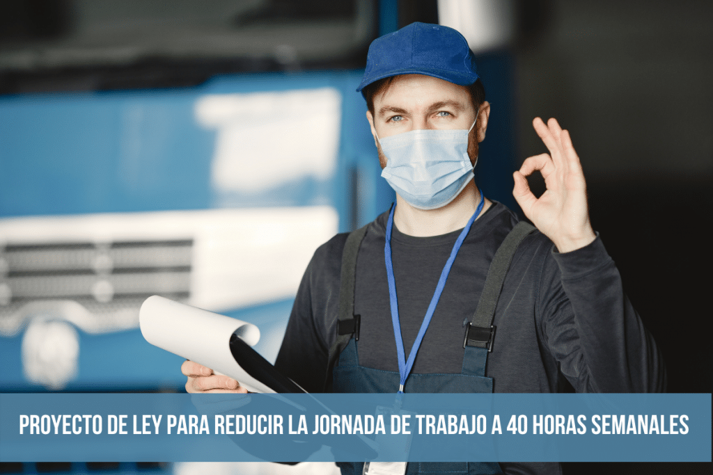 Proyecto de ley para reducir la jornada de trabajo a 40 horas semanales