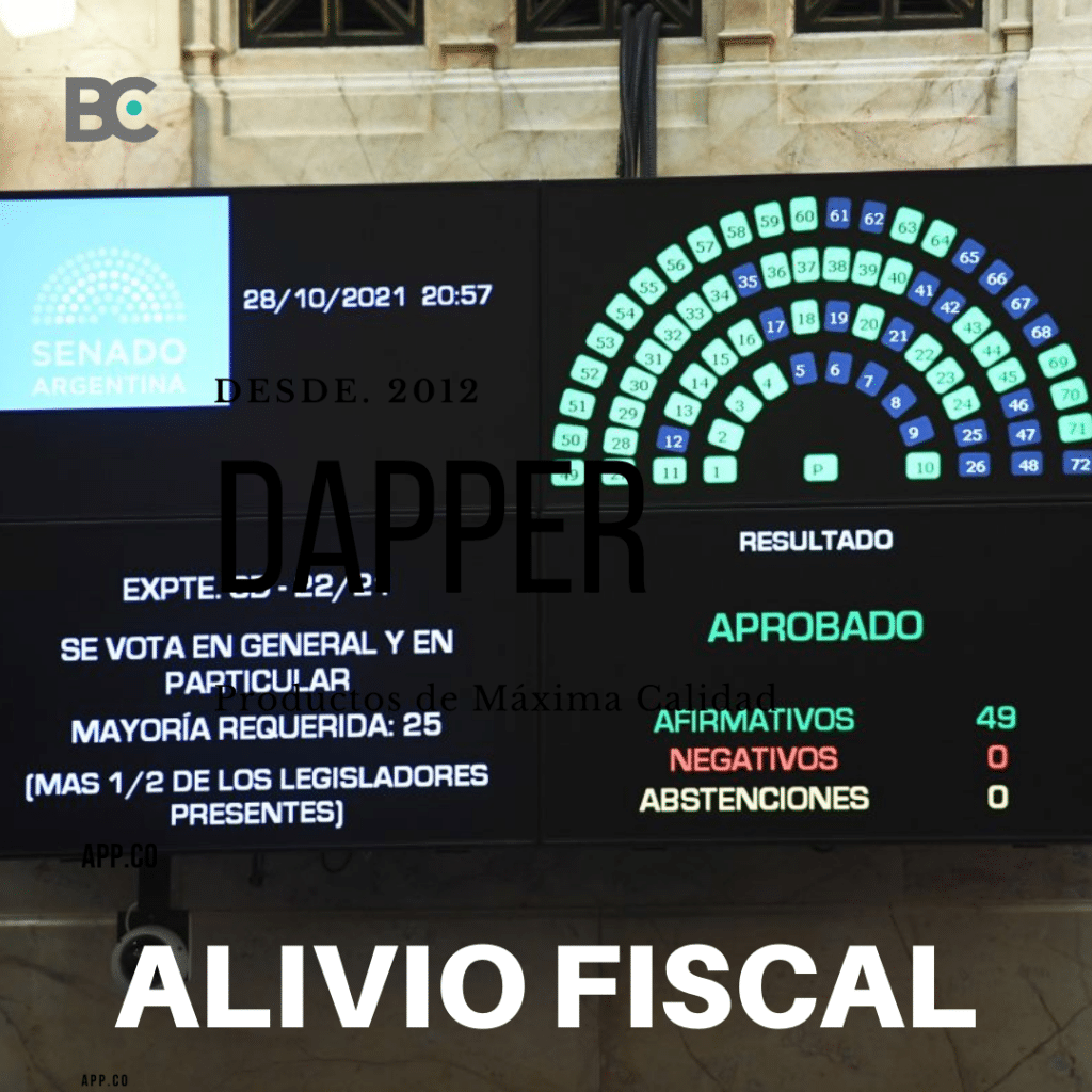 LEY SOBRE ALIVIO FISCAL