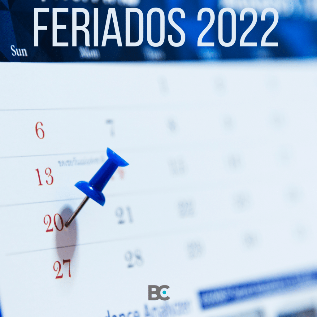 FERIADOS 2022
