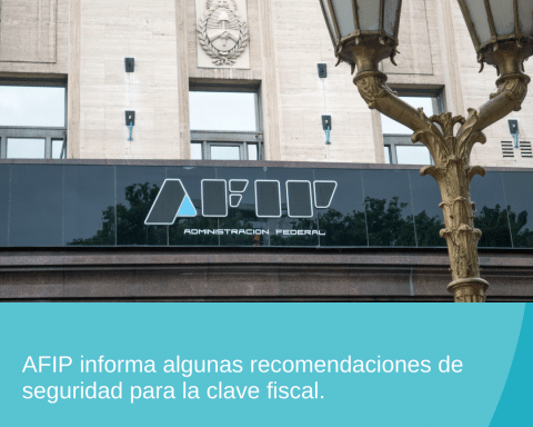 AFIP recuerda algunas recomendaciones de seguridad para la clave fiscal