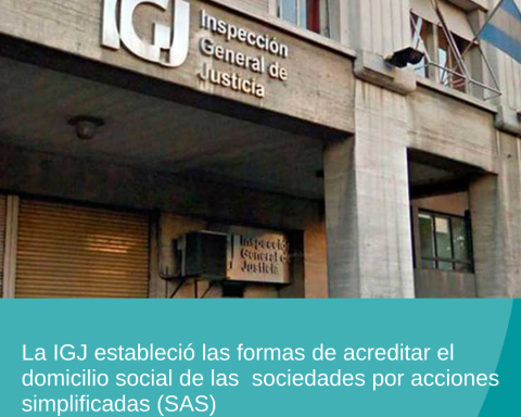 IGJ establece nuevos requisitos para acreditar el domicilio social de las SAS