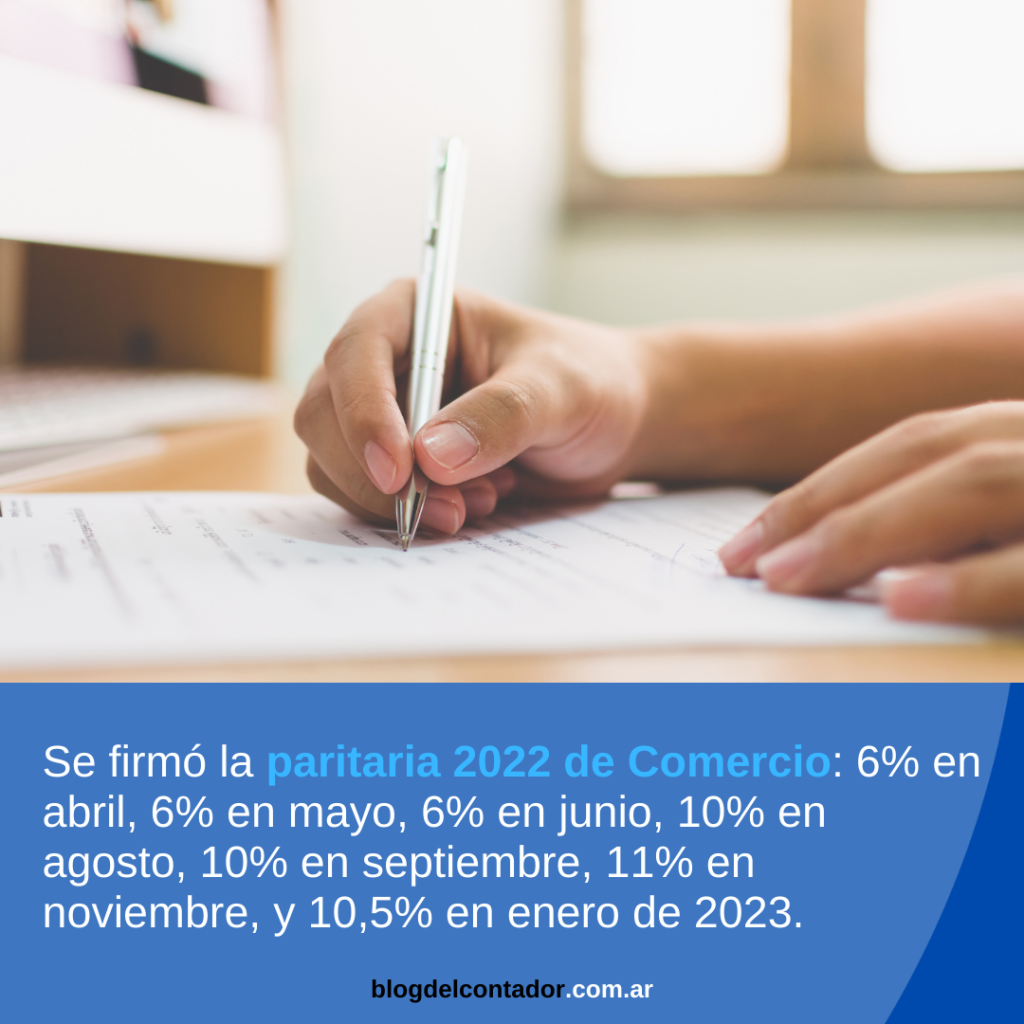 acuerdo 2022 de Comercio