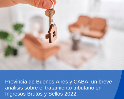 Alquileres: tratamiento en Ingresos Brutos y Sellos en Provincia de Buenos Aires y CABA