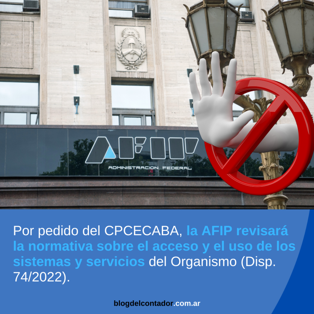 Ante el pedido del CPCECABA, la AFIP se comprometió a revisar la disposición que prohíbe el uso de bots