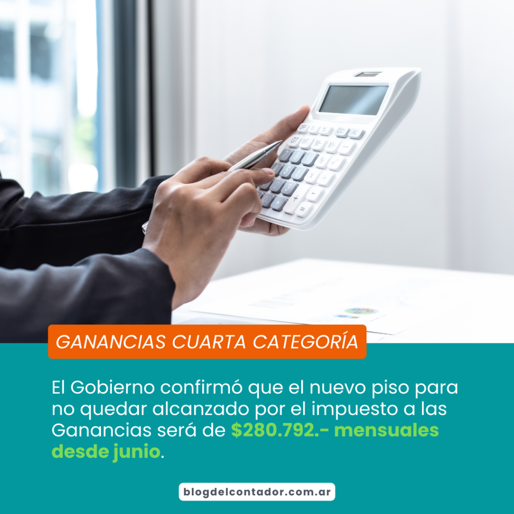 Ganancias: 8 claves del anuncio del nuevo piso de $280792 a partir de junio