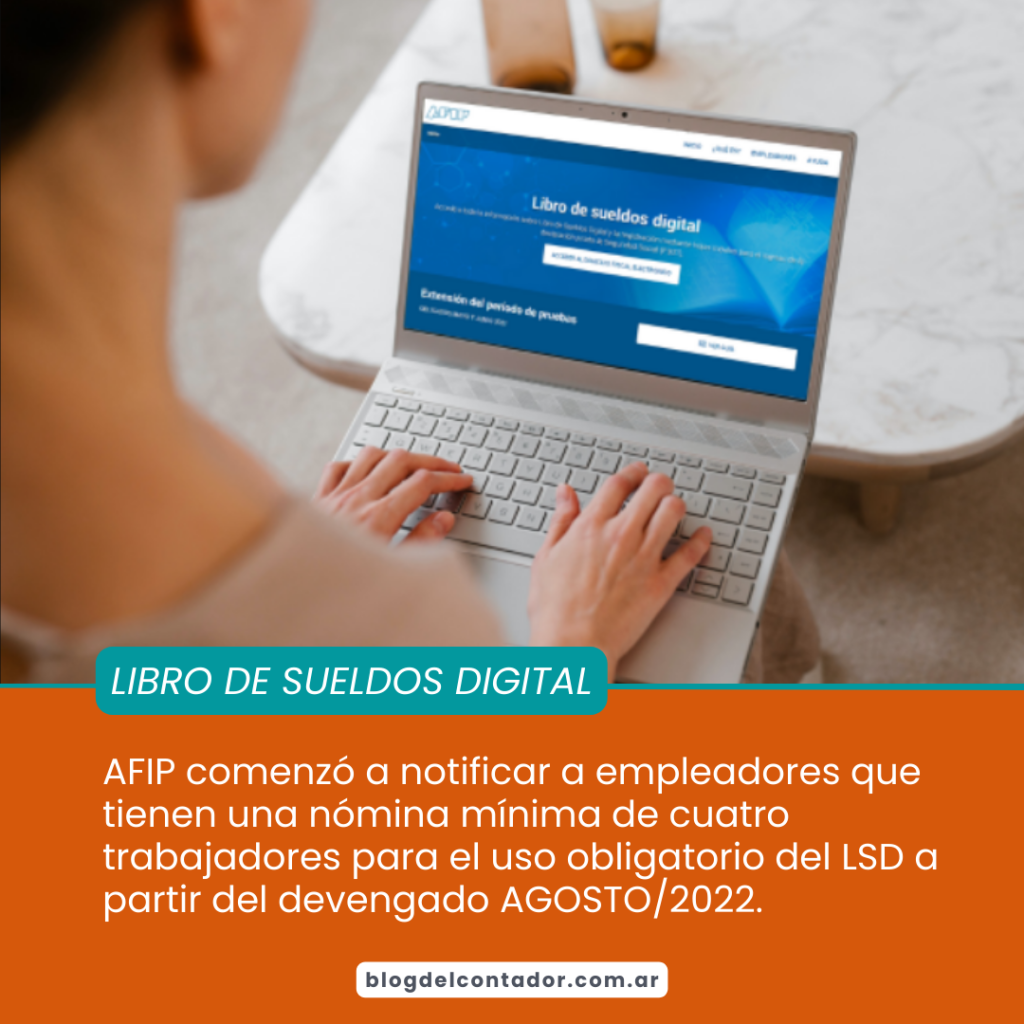 Libro De Sueldos Digital Nueva Ola De Notificaciones De Afip Que Obliga A Pequeños Empleadores 0518