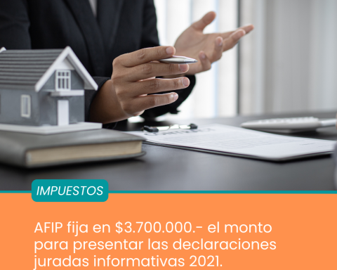 AFIP actualizó el monto de las declaraciones juradas informativas de Ganancias y Bienes Personales