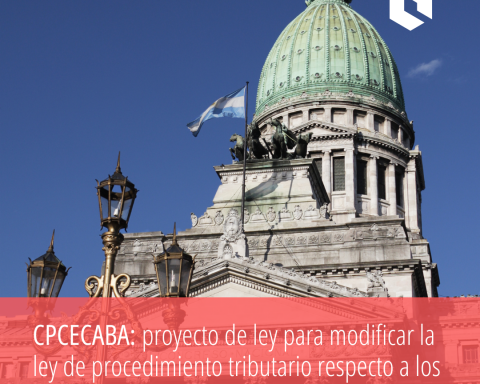 CPCECABA: proyecto de ley para modificar la ley de procedimiento tributario respecto a los vencimientos de AFIP.