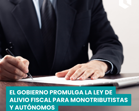 el gobierno promulga la ley de alivio fiscal para monotributistas y autónomos